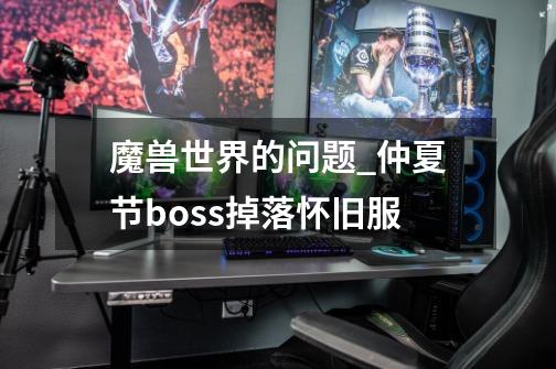 魔兽世界的问题_仲夏节boss掉落怀旧服-第1张-游戏相关-七六启网