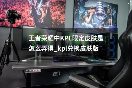 王者荣耀中KPL限定皮肤是怎么弄得_kpl兑换皮肤版-第1张-游戏相关-七六启网