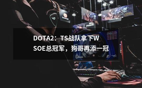 DOTA2：TS战队拿下WSOE总冠军，狗哥再添一冠-第1张-游戏相关-七六启网