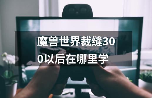 魔兽世界裁缝300以后在哪里学-第1张-游戏相关-七六启网