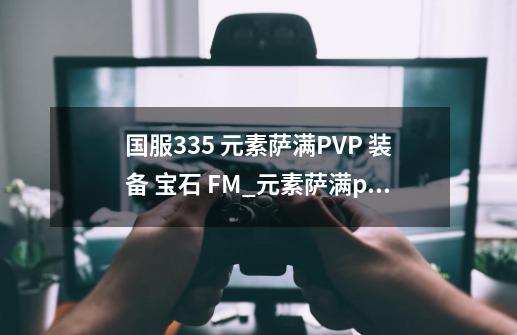 国服3.35 元素萨满PVP 装备 宝石 FM_元素萨满pvp竞技场-第1张-游戏相关-七六启网