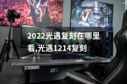 2022光遇复刻在哪里看,光遇1214复刻-第1张-游戏相关-七六启网