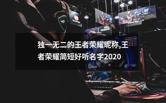 独一无二的王者荣耀昵称,王者荣耀简短好听名字2020-第1张-游戏相关-七六启网