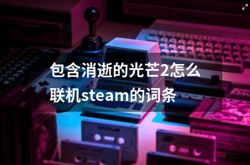 包含消逝的光芒2怎么联机steam的词条-第1张-游戏相关-七六启网