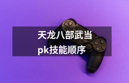 天龙八部武当pk技能顺序-第1张-游戏相关-七六启网