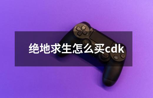 绝地求生怎么买cdk-第1张-游戏相关-七六启网